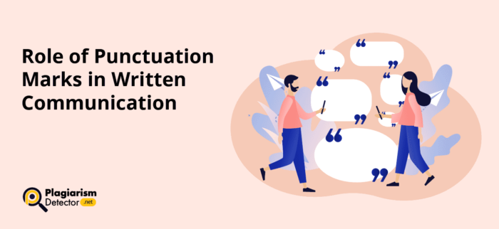 Role of Punctuation Marks in Written Communication